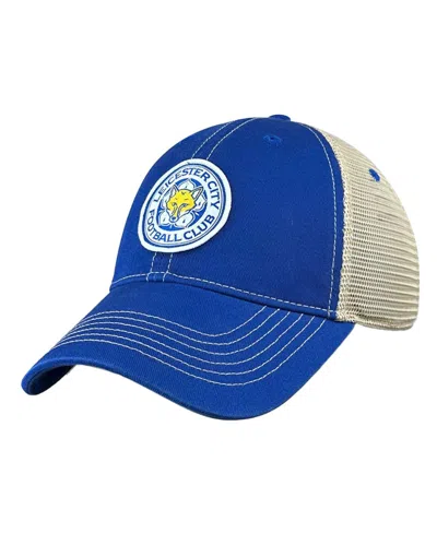 1863fc Men's Royal Leicester City Retro Trucker Adjustable Hat In Blue