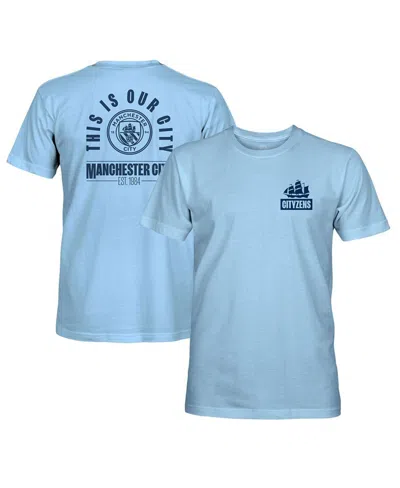 1863fc Men's Sky Blue Manchester City Our City Arc T-shirt