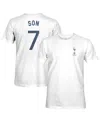 1863fc Men's Son Heung-min White Tottenham Hotspur Player T-shirt In White