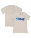 1863fc Men's Tan Chelsea Script T-shirt In Pink
