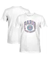 1863fc Men's White Paris Saint-germain Retro Wordmark T-shirt In White
