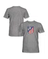 1863fc Men'sâ Heather Gray Atletico De Madrid Vintage Tri-blend T-shirt In Gray