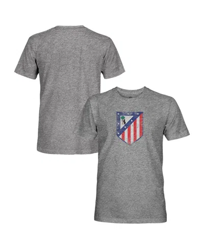 1863fc Men'sâ Heather Gray Atletico De Madrid Vintage Tri-blend T-shirt