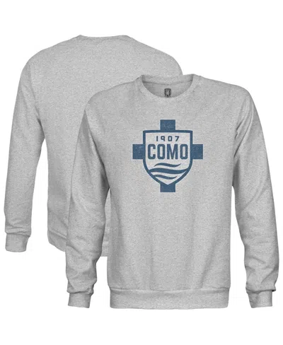 1863fc Men'sâ Heather Gray Como 1907 Color Badge Pullover Sweatshirt