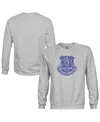 1863fc Men'sâ Heather Gray Everton Pullover Crewneck Sweatshirt In Gray