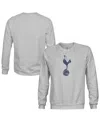 1863fc Men'sâ Heather Gray Tottenham Hotspur Pullover Crewneck Sweatshirt In Gray