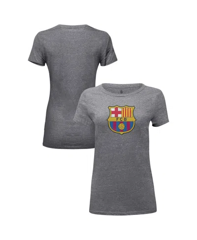 1863fc Women's Heather Gray Barcelona Color Badge Tri-blend T-shirt