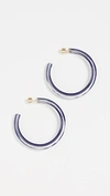 ALISON LOU Medium Jelly Hoops