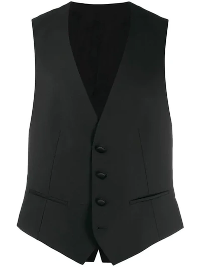 Z Zegna Classic Waistcoat - 黑色 In Black