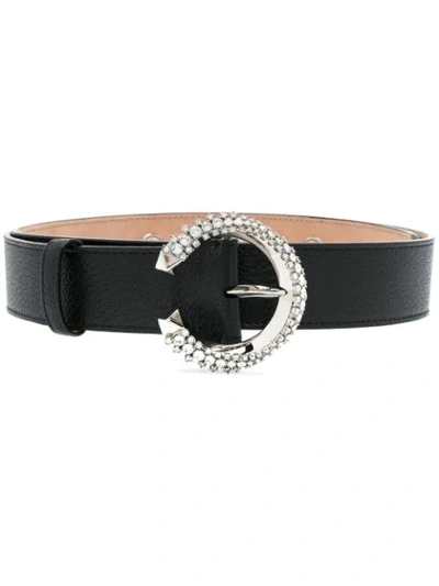 Jimmy Choo Madeline Belt In Black