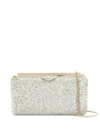 Jimmy Choo Ellipse Clutch Bag In Gold