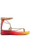 CHLOÉ TWO TONE SANDALS