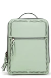 Calpak Kaya Faux Leather Laptop Backpack In Mint