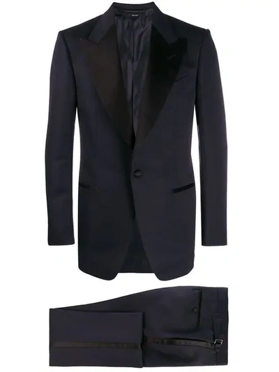 Tom Ford Two-piece Tuxedo Suit - 蓝色 In Blue