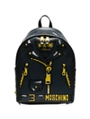 MOSCHINO PIXELATED JACKET PRINT BACKPACK