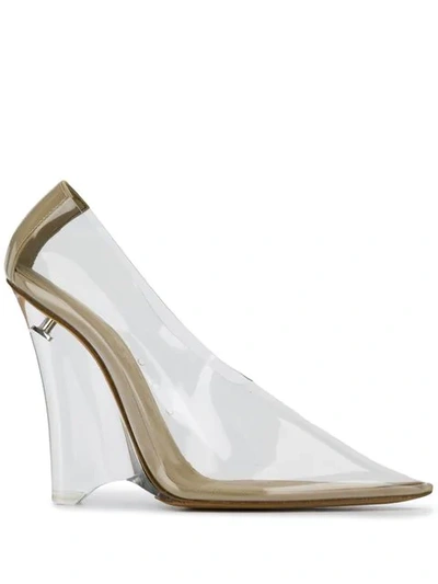 Yeezy Transparent Pumps In White