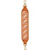 FENDI FENDI TRANSPARENT AND ORANGE PU MINI FOREVER FENDI STRAP YOU BAG STRAP