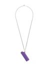Ambush Small Lighter Case Necklace In Purple
