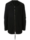 ARMY OF ME ARMY OF ME ZIPPED HOODED JACKET - BLACK