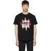 GIVENCHY GIVENCHY 黑色蛇纹刺绣 T 恤