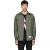 GIVENCHY GIVENCHY GREEN MILITARY OVER SHIRT