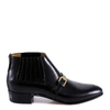 GUCCI GUCCI G BROGUE ANKLE BOOTS