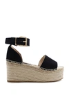 ALOHAS SANDALS KARMEN DARK PLATFORM SANDALS,749283