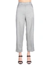 THEORY THEORY STRAIGHT LEG CUFF TROUSERS