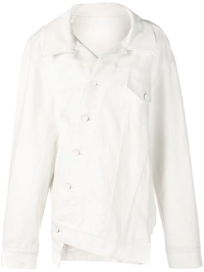 Monse Oversized Denim Jacket - 白色 In White