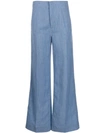 JOSEPH FLARED TROUSERS