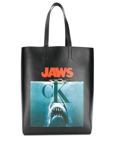 Calvin Klein 205w39nyc Jaws Tote Bag - 黑色 In Black