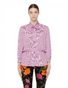 BALENCIAGA LAVALLIERE BOW TIE BLOUSE,470948/5875