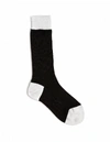 RAF SIMONS BLACK COTTON SOCKS,172-960-50010-00099