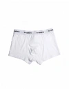 VETEMENTS WHITE LOGO COTTON BOXERS,MAH19AC201/WHITE