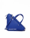 BALENCIAGA BLUE TRIANGLE DUFFLE BAG XS,531048/4130