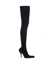 BALENCIAGA BALENCIAGA ROUND OVER-THE-KNEE TEXTILE BOOTS,540320/1000