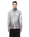 ISAAC SELLAM ISAAC SELLAM DISSIDENT THERMO REACTIVE LEATHER JACKET,DISSIDENT