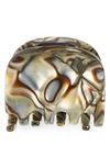 France Luxe France Lux Small Eclipse Jaw Clip In Onyx