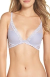 Natori Feathers Underwire Contour Bra In Purple Rose