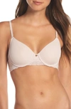 Natori Bliss Perfection Contour Stretch Bra 721154 In Lt. Mocha