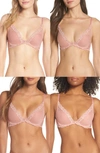 Natori Feathers Underwire Contour Bra In Frose