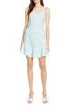 ALICE AND OLIVIA RAPUNZEL LACE COCKTAIL MINIDRESS,CC904L20542