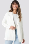 TRENDYOL Milla Oversized Blazer White