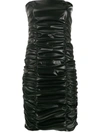 PHILIPP PLEIN RUCHED COCKTAIL DRESS