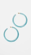 ALISON LOU LARGE JELLY HOOPS