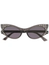 MCQ BY ALEXANDER MCQUEEN SONNENBRILLE MIT KRISTALLEN