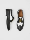 BURBERRY Brogue Detail Two-tone Leather Derby Shoes