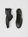 BURBERRY Brogue Detail Leather Derby Shoes