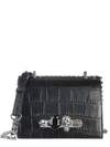 ALEXANDER MCQUEEN SMALL JEWELED SATCHEL BAG,149820