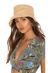 JANESSA LEONE Manon Bucket Hat,JNES-WA24